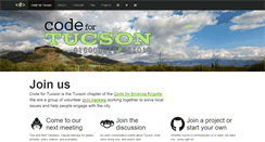 Desktop Screenshot of codefortucson.org
