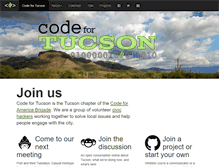 Tablet Screenshot of codefortucson.org